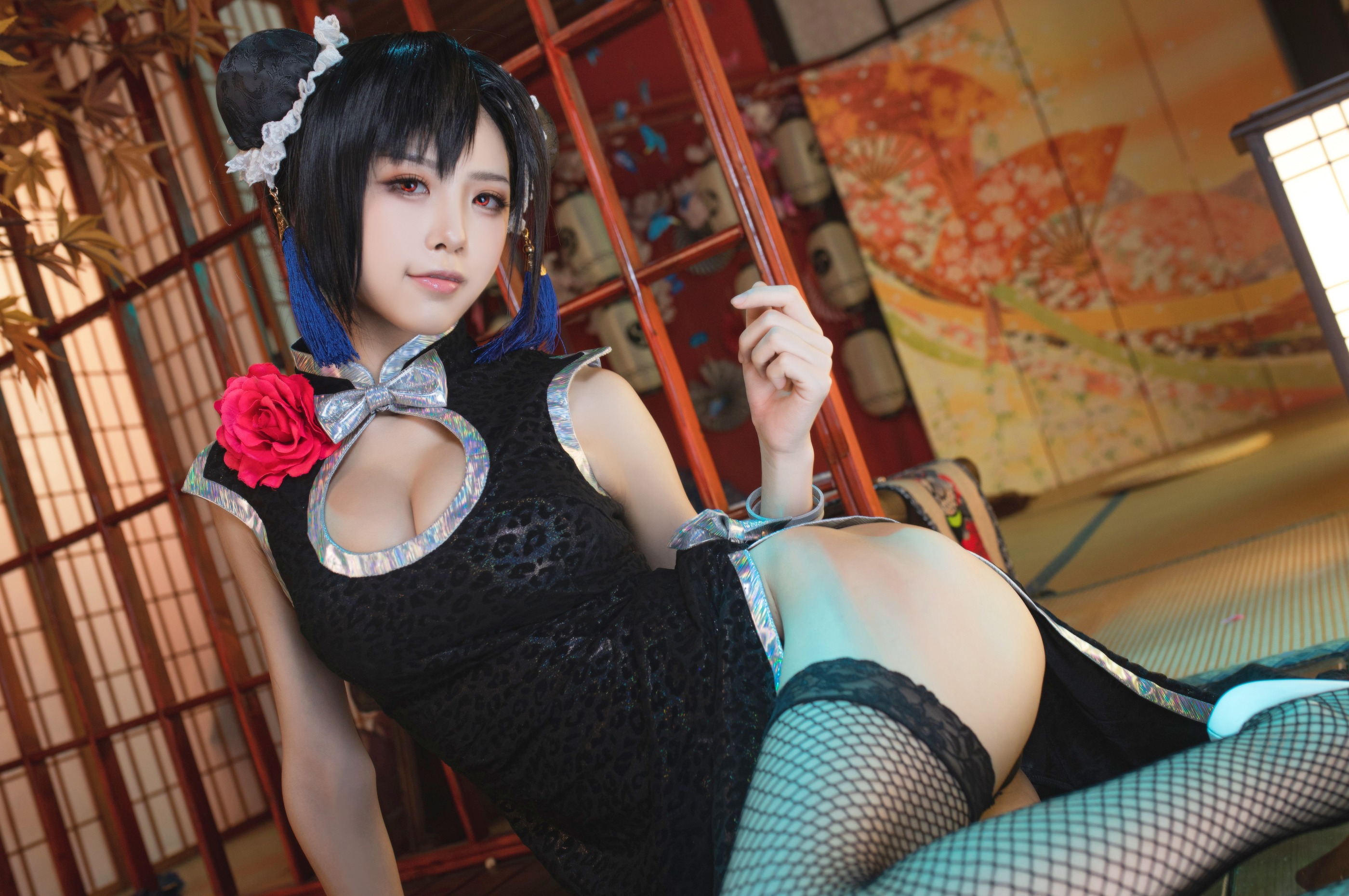 图片[1]-水淼Aqua – NO.043 蒂法旗袍和礼服 [40P]-XikXak